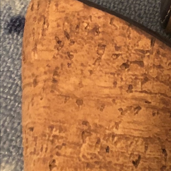 DAMANI CORK SANDALS , made in Italy, slip ons size 7, wedge cork - Picture 10 of 12